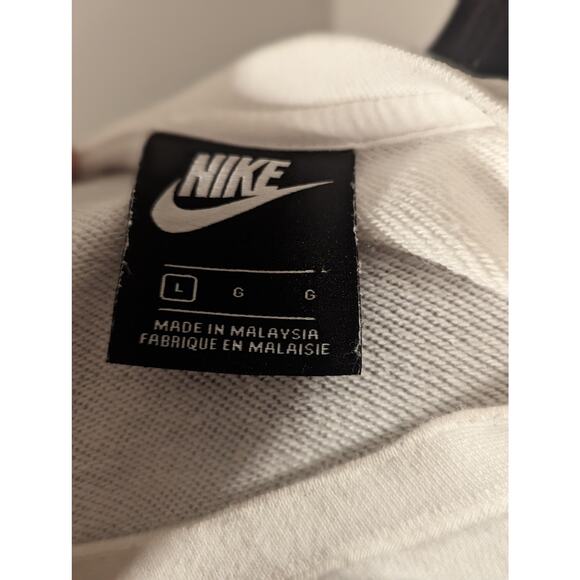 Nike Just Do It front back logo crewneck sweatshirt pullover SZ L - Picture 3 of 7